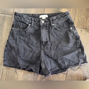 H&M High Waisted Jean Shorts | 6